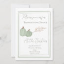 Search for formal thanksgiving invitations Party