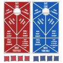 Search for funny cornhole sets Player