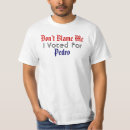 Search for vote for pedro tshirts Democrat