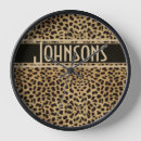 Search for leopard clocks Wild cat