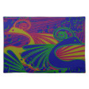 Search for peacock placemats Bright