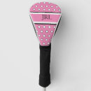 Search for polka dots golf head covers Initials