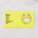 Search for happy face business cards smile