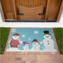 Search for snowman doormats Snowflake