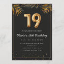 Search for 19th birthday invitations Trendy