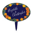 Search for navy blue cake toppers Floral