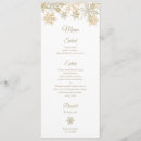 Search for christmas wedding menus Gold
