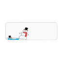 Search for frosty the snowman return address labels Snowmen