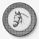 Search for black and white checkered plates Gingham