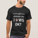 Search for i love cows tshirts Animals