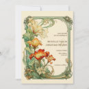 Search for art nouveau save the dates Garden
