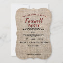 Search for surprise farewell party invitations Simple