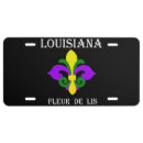 Search for louisiana license plates Fleur de lis