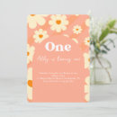 Search for daisy 1st birthday invitations Wild one birthday