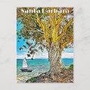 Search for santa barbara postcards Retro