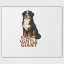 Search for bernese mountain dog wrapping paper Lover