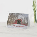 Search for covered bridge christmas cards Winter