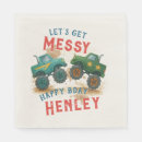 Search for monster trucks napkins Kids