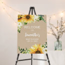 Search for sunflower welcome signs Floral