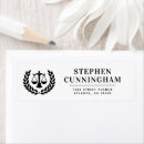 Search for law firm labels Scales of justice