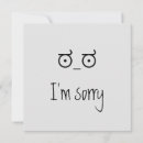 Search for sorry cards Humorous apology