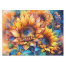 Search for the sunflower tablecloths Watercolor