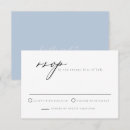 Search for dusty blue rsvp cards Modern minimalist