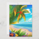 Search for palm tree holiday cards Tropical beach