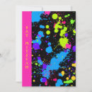 Search for neon bar bat mitzvah invitations For her