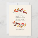 Search for autumn wedding save the dates Rustic