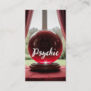 Search for crystal business cards Fortune teller