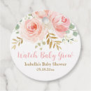 Search for succulent baby shower favor tags Pink