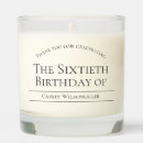 Search for 60th birthday favors Simple
