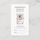 Search for pet grooming appointment cards Groomer
