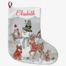 Search for fox christmas stockings Snow