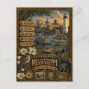 Search for mississippi postcards Magnolia state