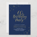 Search for elegant blue 60th birthday invitations Typography