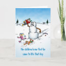 Search for snowman photo cards Kids