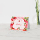 Search for strawberry thank you cards Mother to be