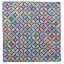 Search for stained glass napkins Abstract