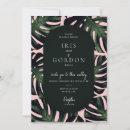 Search for monstera leaves wedding invitations Elegant