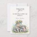 Search for hippo thank you cards Animal