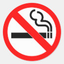 Search for banned sign stickers Smoking