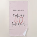 Search for birthday beach towels Script