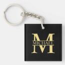 Search for square keychains Initial