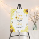 Search for sunflower welcome signs First birthday