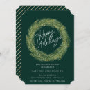 Search for ticket christmas invitations Green