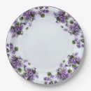 Search for violet floral plates Lavender