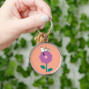 Search for flower keychains Charlie brown