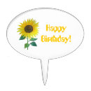 Search for sunflower cake toppers Birthday